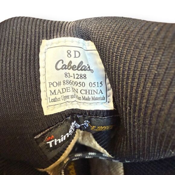 Cabela's Thinsulate Dry-Plus Thinsulate Ultra Women's Size 8 D Style 83-1288 - Picture 9 of 12